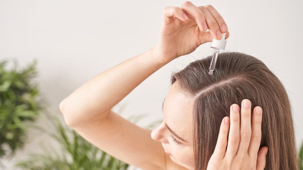 Hair masks and oils for healthy hair