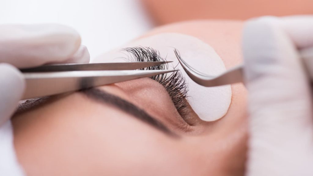 Tinted Eyelashes