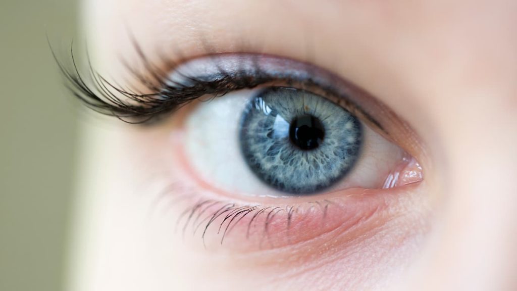 brown contacts on blue eyes