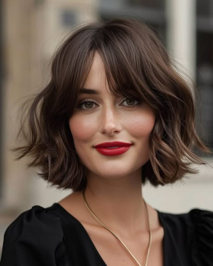 French Girl Crop (Short Hair Trends for Women)