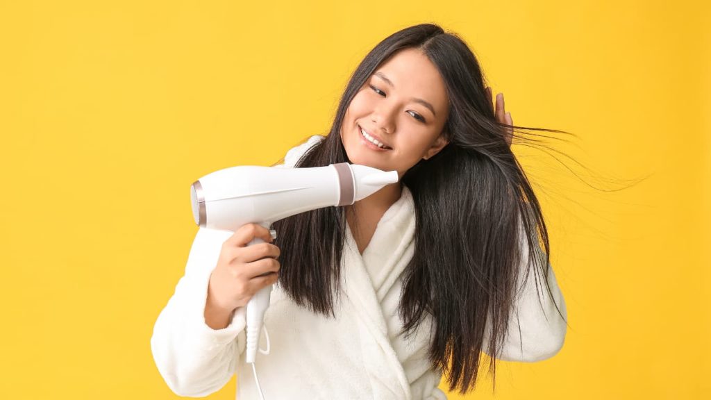 Hair Dry in the Shower