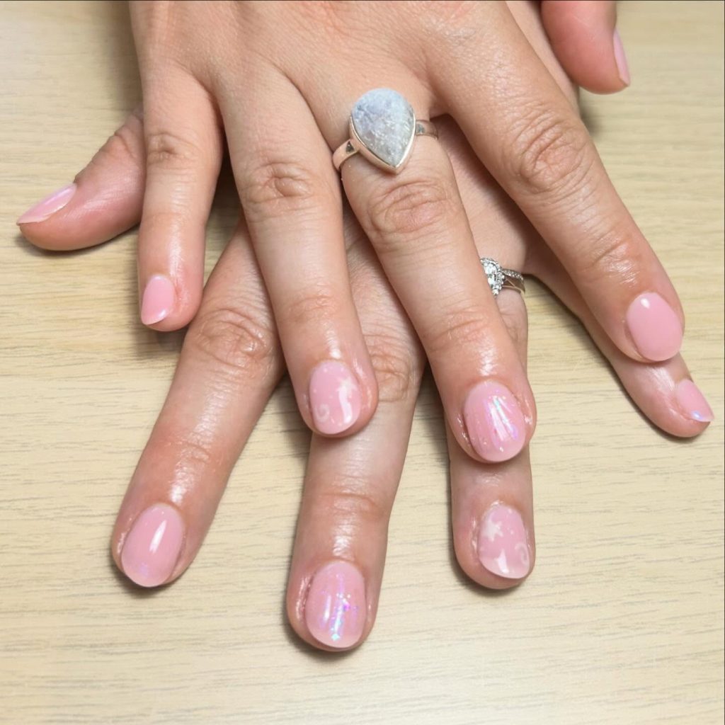 Sheer Jelly Nails