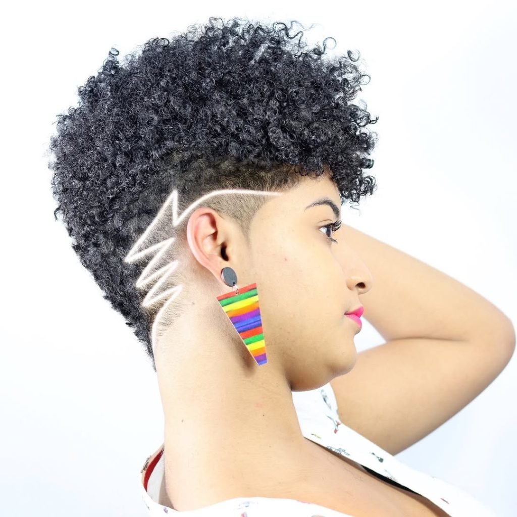 Tapered Cut with Side Bangs (Short Haircuts Every Woman)