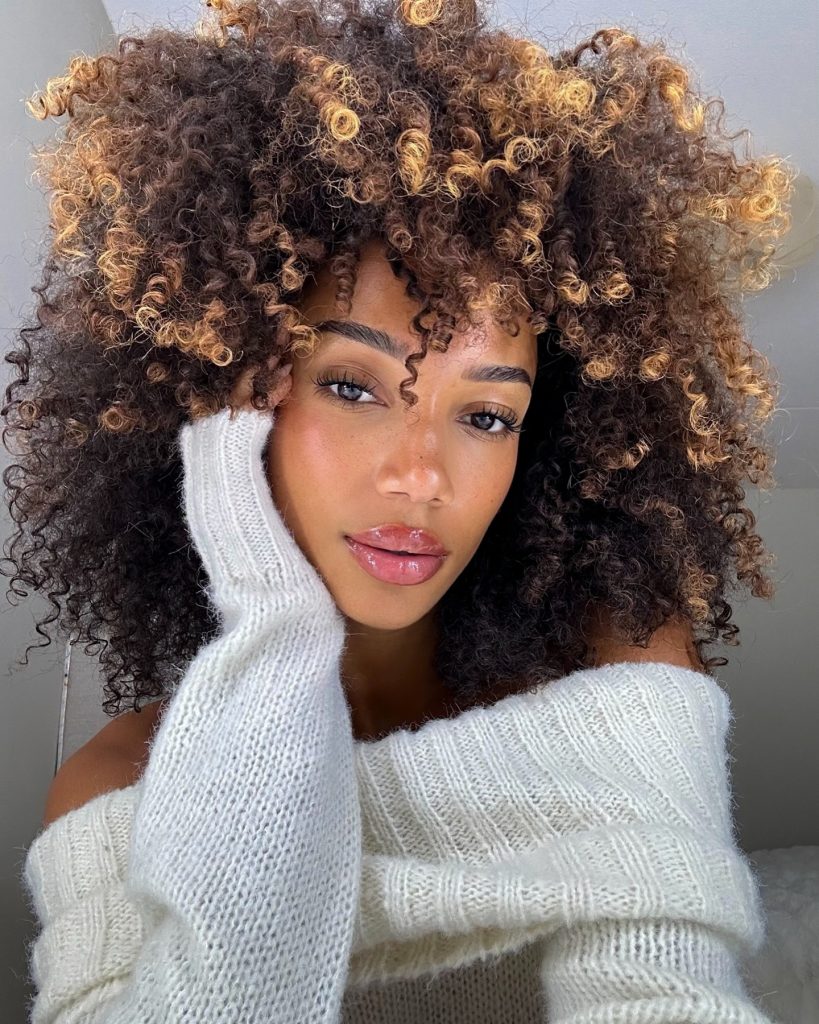 Natural Afro Puff