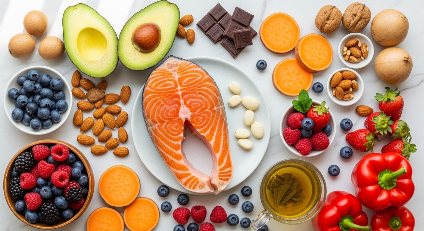 best foods for healthy glowing skin